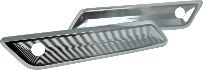 KODLIN USA 35012393 Saddlebag Latch Covers - Chrome - Vektor - FLH/FLT '23-'26 — image 5 of 6