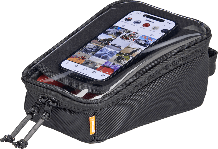 BILTWELL 3502-0582 EXFIL-2 Mini Tank Bag - Black — image 11 of 12