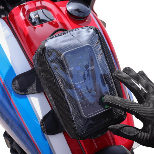THRASHIN SUPPLY CO. 3502-0750 Magnetic Tank Bag - 3.5L - Black — image 9 of 12