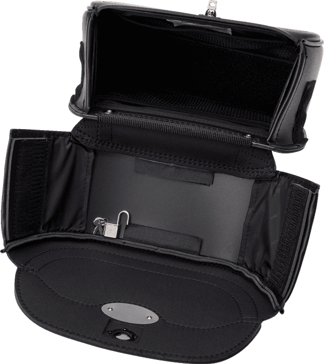 SADDLEMEN 3503-0049 Large Cruis'n™ Sissy Bar Bag - Black — image 2 of 4