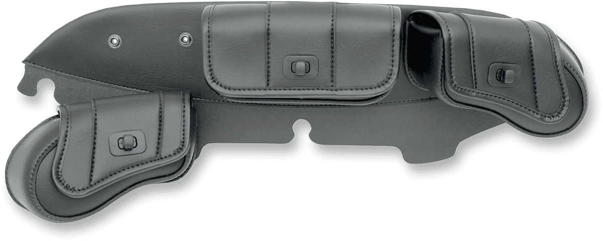 SADDLEMEN 3508-0015 Windshield Bag - FLH