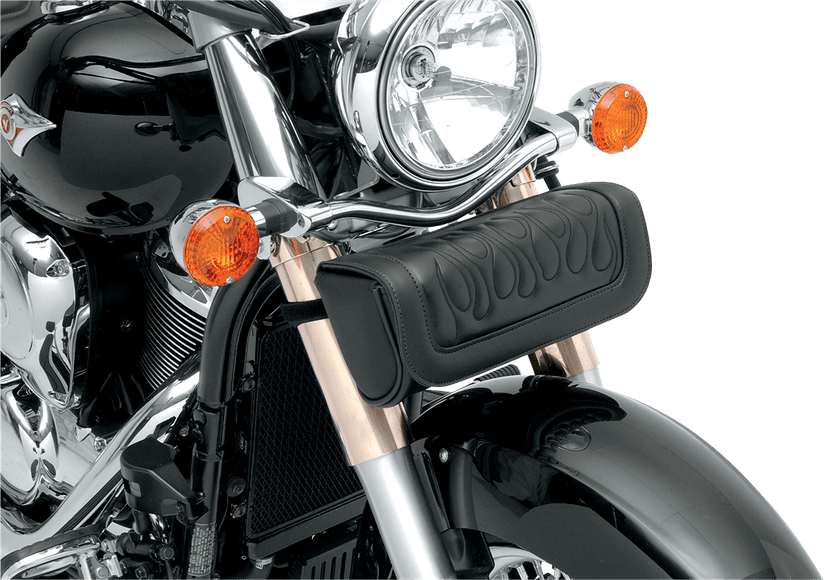 SADDLEMEN 3510-0021 Tool Pouch - Flame - Black — image 3 of 3