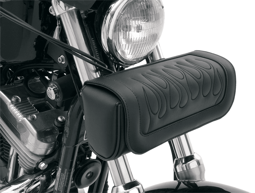 SADDLEMEN 3510-0021 Tool Pouch - Flame - Black — image 2 of 3