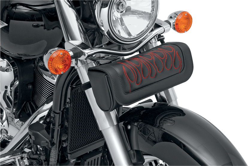 SADDLEMEN 3510-0022 Tool Pouch - Flame - Red — image 4 of 5