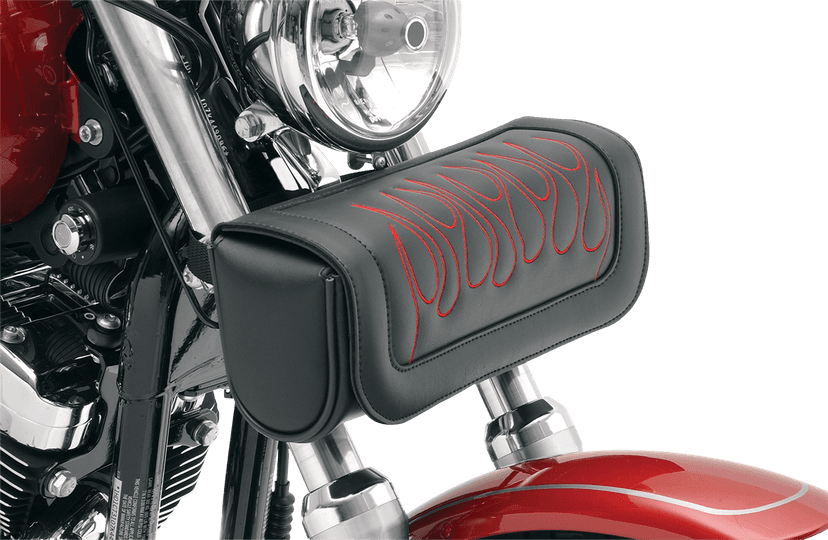 SADDLEMEN 3510-0022 Tool Pouch - Flame - Red — image 5 of 5