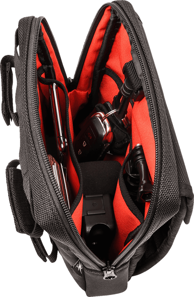 THRASHIN SUPPLY CO. 3510-0180 Handlebar Bag - Slim - Black — image 2 of 8