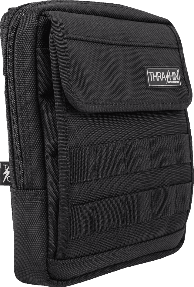 THRASHIN SUPPLY CO. 3510-0180 Handlebar Bag - Slim - Black — image 1 of 8
