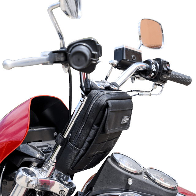 THRASHIN SUPPLY CO. 3510-0180 Handlebar Bag - Slim - Black — image 4 of 8