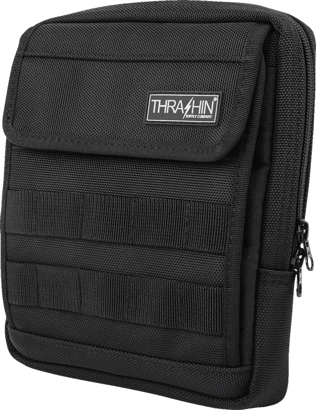 THRASHIN SUPPLY CO. 3510-0180 Handlebar Bag - Slim - Black — image 6 of 8