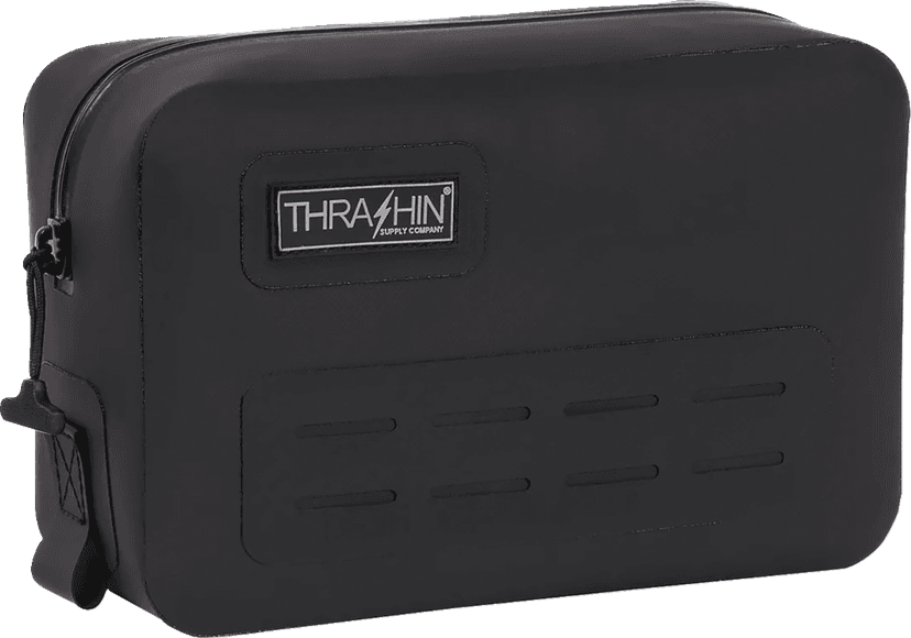 THRASHIN SUPPLY CO. 3510-0190 Handlebar Bag - Black - Waterproof — image 4 of 6