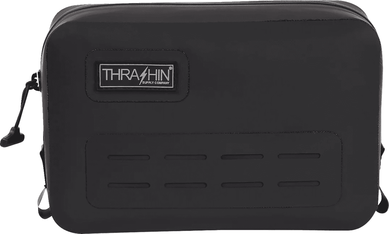 THRASHIN SUPPLY CO. 3510-0190 Handlebar Bag - Black - Waterproof