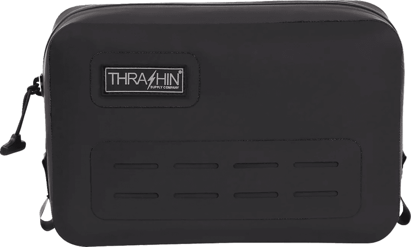 THRASHIN SUPPLY CO. 3510-0190 Handlebar Bag - Black - Waterproof — image 1 of 6
