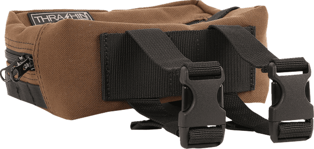 THRASHIN SUPPLY CO. 3510-0193 Handlebar Bag - Brown — image 3 of 5