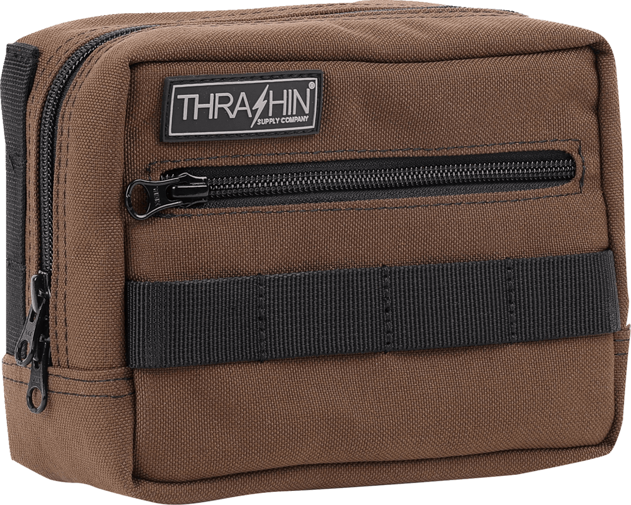THRASHIN SUPPLY CO. 3510-0193 Handlebar Bag - Brown
