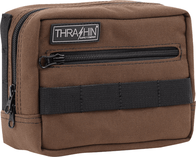 THRASHIN SUPPLY CO. 3510-0193 Handlebar Bag - Brown — image 1 of 5