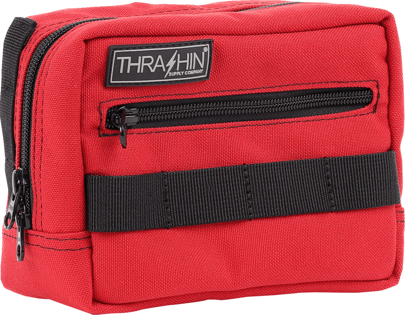THRASHIN SUPPLY CO. 3510-0195 Handlebar Bag - Red