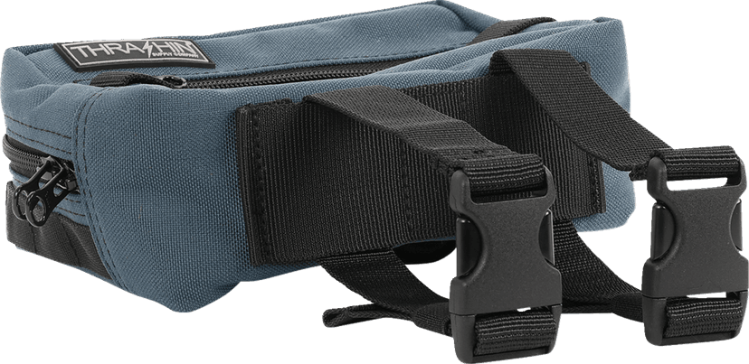 THRASHIN SUPPLY CO. 3510-0197 Handlebar Bag - Blue — image 5 of 6