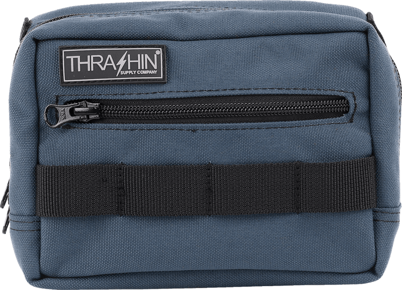 THRASHIN SUPPLY CO. 3510-0197 Handlebar Bag - Blue — image 3 of 6
