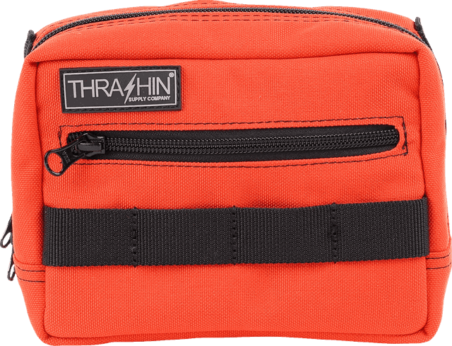 THRASHIN SUPPLY CO. 3510-0199 Handlebar Bag - Orange — image 3 of 6