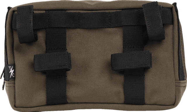 THRASHIN SUPPLY CO. 3510-0201 Handlebar Bag Plus - Green — image 3 of 6