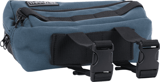 THRASHIN SUPPLY CO. 3510-0205 Handlebar Bag Plus - Blue — image 3 of 6