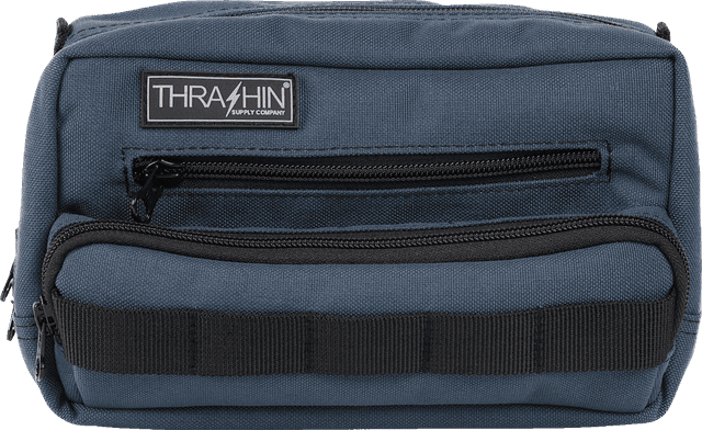 THRASHIN SUPPLY CO. 3510-0205 Handlebar Bag Plus - Blue — image 4 of 6