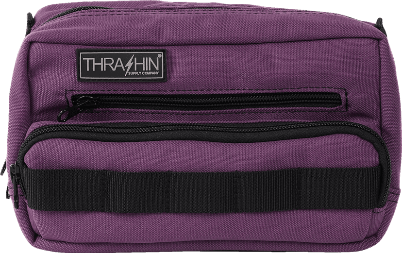 THRASHIN SUPPLY CO. 3510-0206 Handlebar Bag Plus - Purple — image 6 of 6