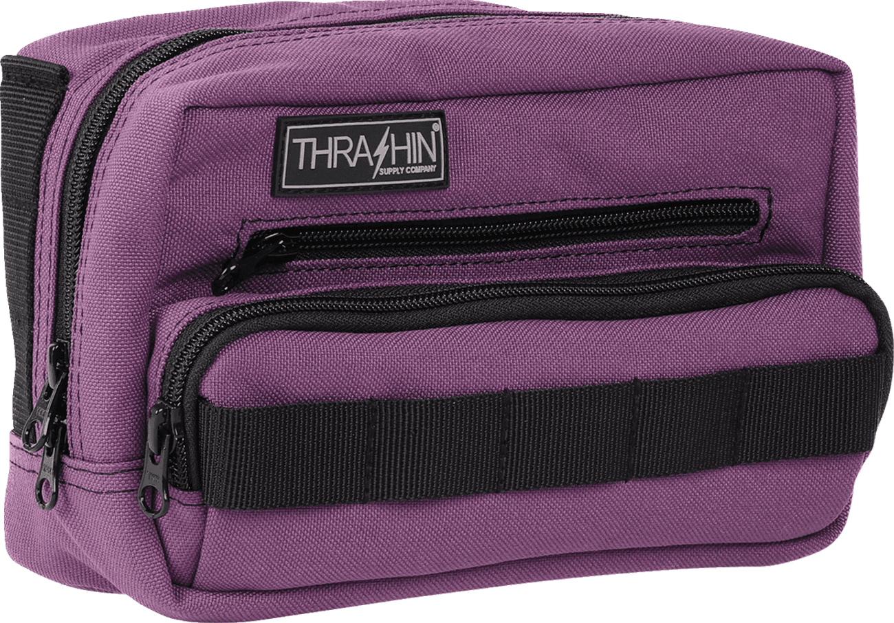 THRASHIN SUPPLY CO. 3510-0206 Handlebar Bag Plus - Purple
