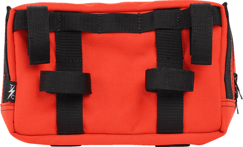 THRASHIN SUPPLY CO. 3510-0207 Handlebar Bag Plus - Orange — image 2 of 6