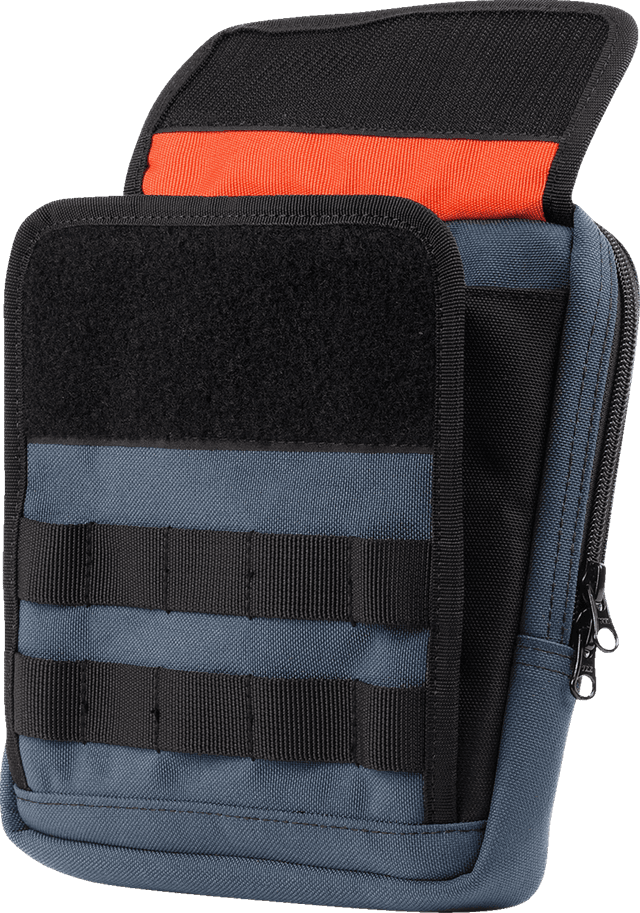 THRASHIN SUPPLY CO. 3510-0212 Handlebar Bag - Slim - Blue — image 6 of 6