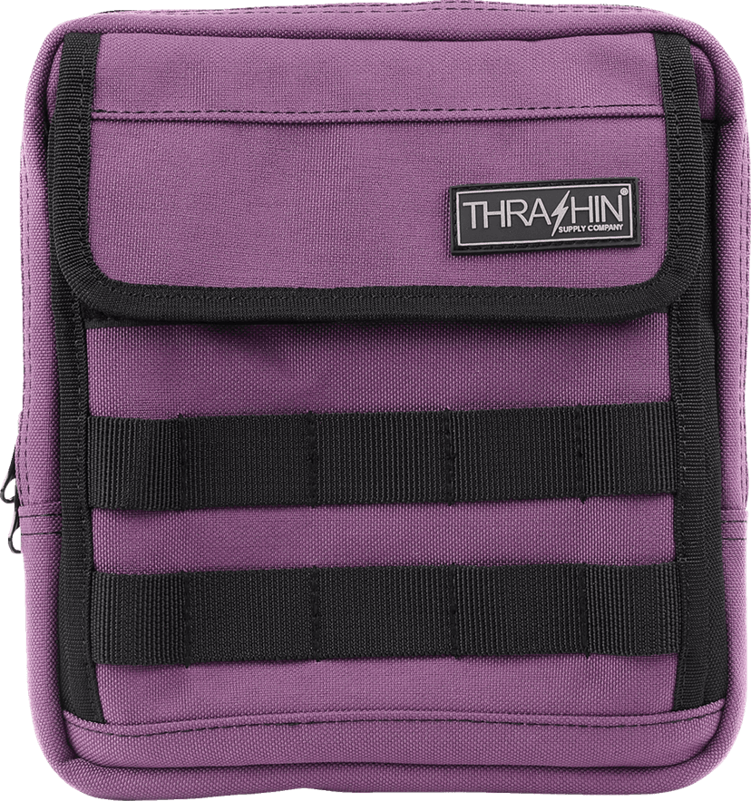 THRASHIN SUPPLY CO. 3510-0213 Handlebar Bag - Slim - Purple — image 3 of 5