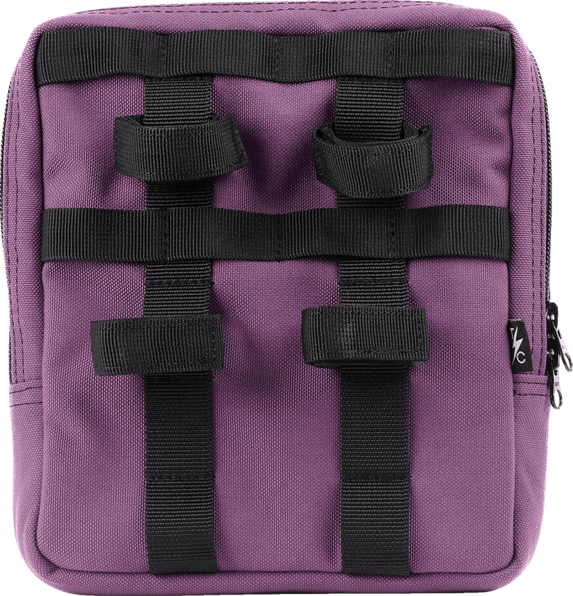THRASHIN SUPPLY CO. 3510-0213 Handlebar Bag - Slim - Purple — image 2 of 5