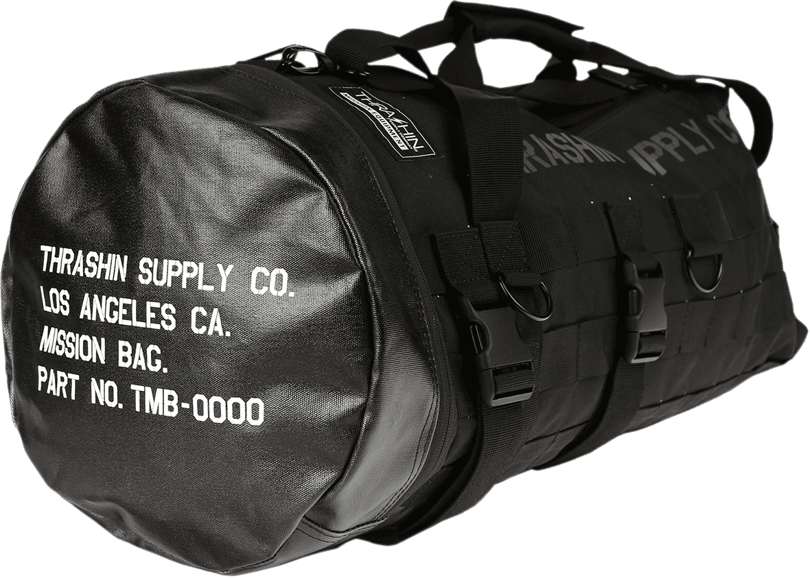 THRASHIN SUPPLY CO. 3512-0269 Mission Duffel Bag - Black
