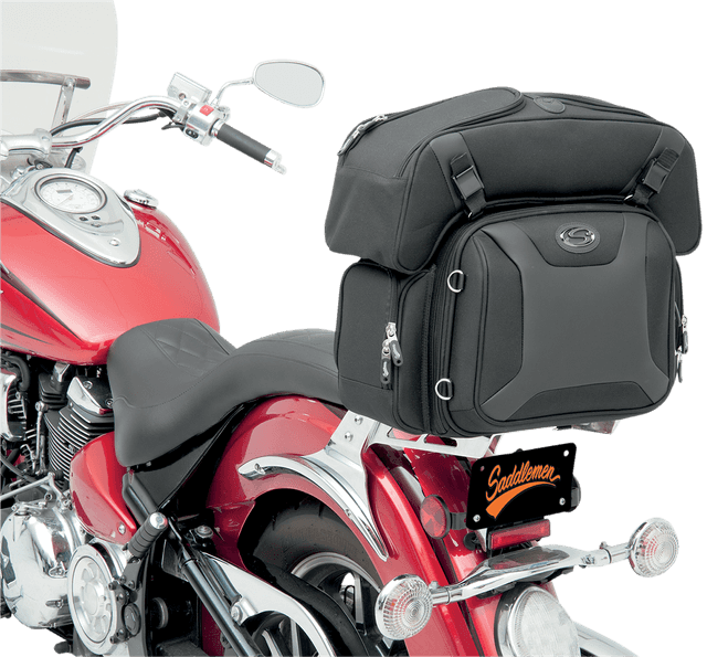 SADDLEMEN 3515-0141 FTB2500 Sport Sissy Bar and Combo Bag — image 7 of 7