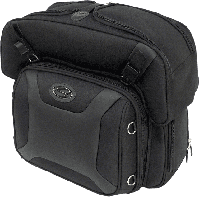 SADDLEMEN 3515-0141 FTB2500 Sport Sissy Bar and Combo Bag — image 3 of 7