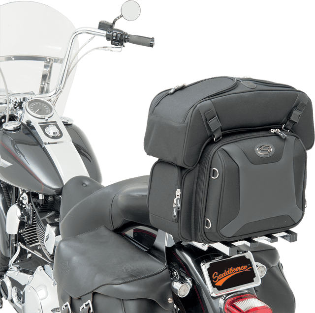 SADDLEMEN 3515-0141 FTB2500 Sport Sissy Bar and Combo Bag — image 6 of 7