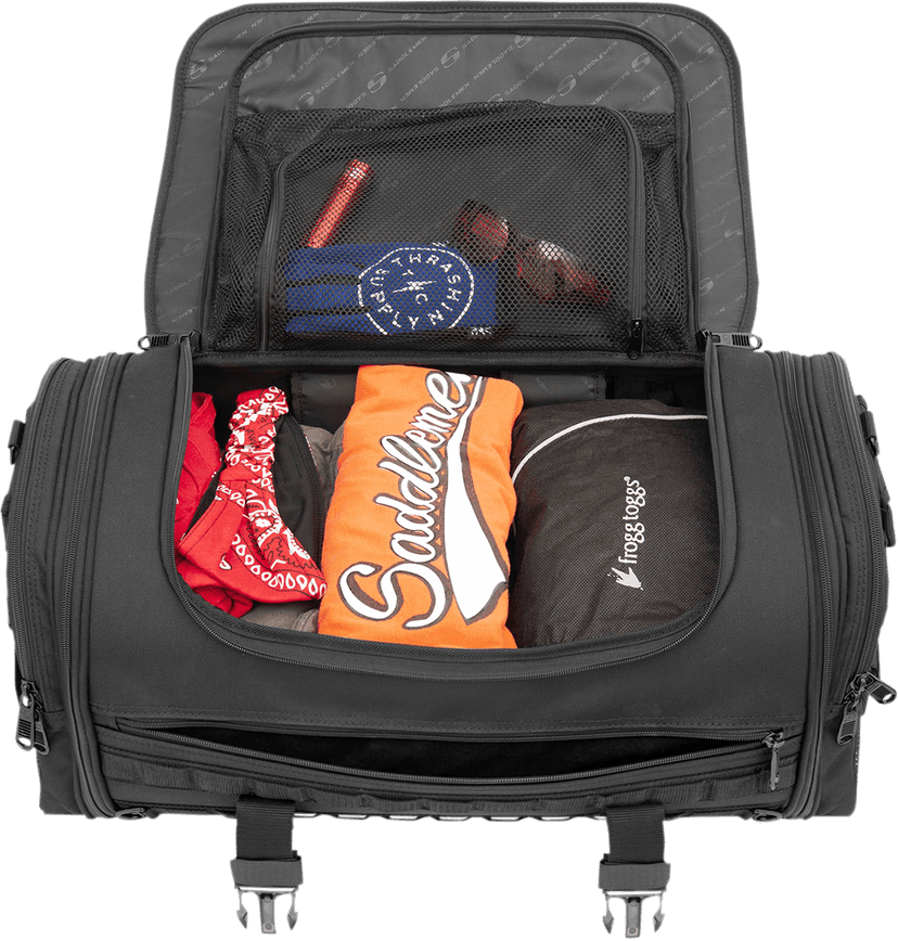 SADDLEMEN 3515-0197 TR3300 Tactical Deluxe Rack Bag - Black — image 5 of 7