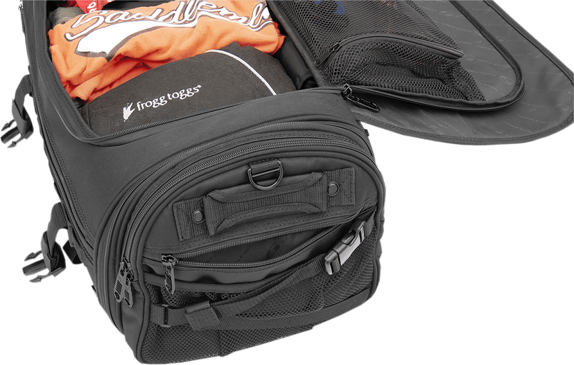 SADDLEMEN 3515-0197 TR3300 Tactical Deluxe Rack Bag - Black — image 4 of 7