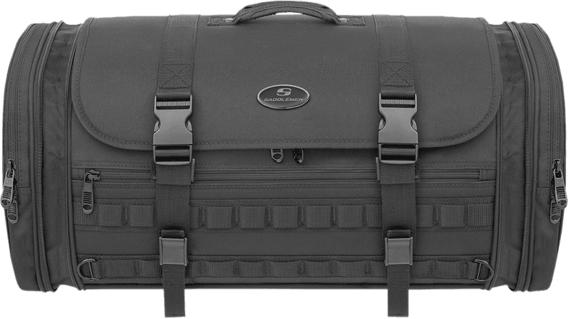 SADDLEMEN 3515-0197 TR3300 Tactical Deluxe Rack Bag - Black — image 6 of 7