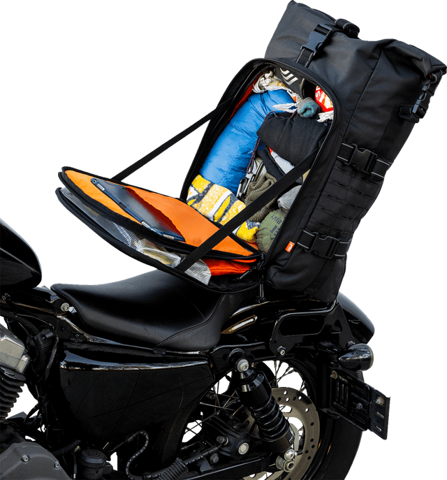 BILTWELL 3515-0238 EXFIL-80 Motorcycle Bag - Gen 2 - Black — image 30 of 33