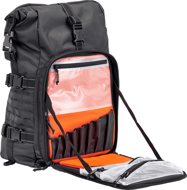 BILTWELL 3515-0238 EXFIL-80 Motorcycle Bag - Gen 2 - Black — image 8 of 33