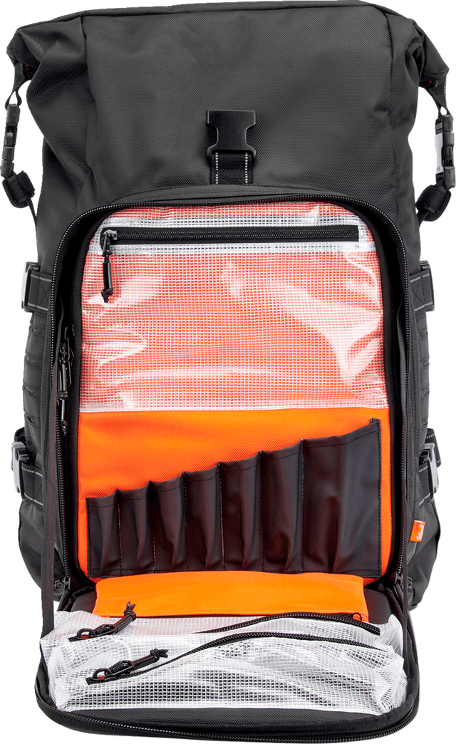 BILTWELL 3515-0238 EXFIL-80 Motorcycle Bag - Gen 2 - Black — image 28 of 33