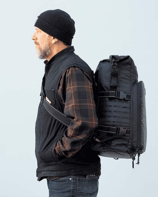 BILTWELL 3515-0238 EXFIL-80 Motorcycle Bag - Gen 2 - Black — image 33 of 33