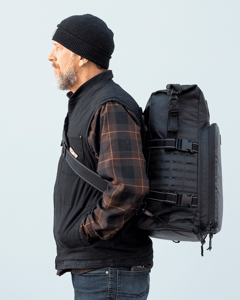 BILTWELL 3515-0238 EXFIL-80 Motorcycle Bag - Gen 2 - Black — image 33 of 33