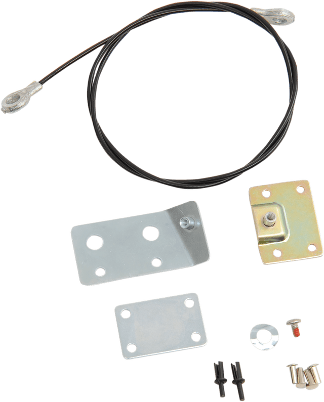DRAG SPECIALTIES 3516-0193 Tour-Pak® Hardware Tether Kit - FL '87-'13