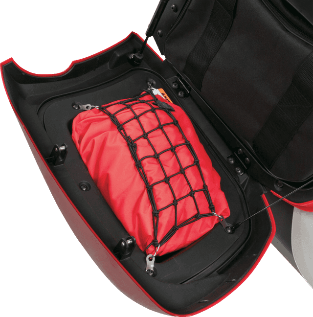 SHOW CHROME 3516-0316 Net Set - Trunk/Saddlebag - Black — image 3 of 4