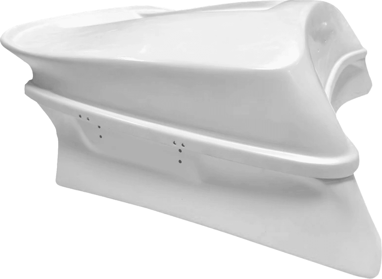 PAUL YAFFE BAGGER NATION 35160451 Wail Tail Tour Pack - Light Gray - Tri Glide
