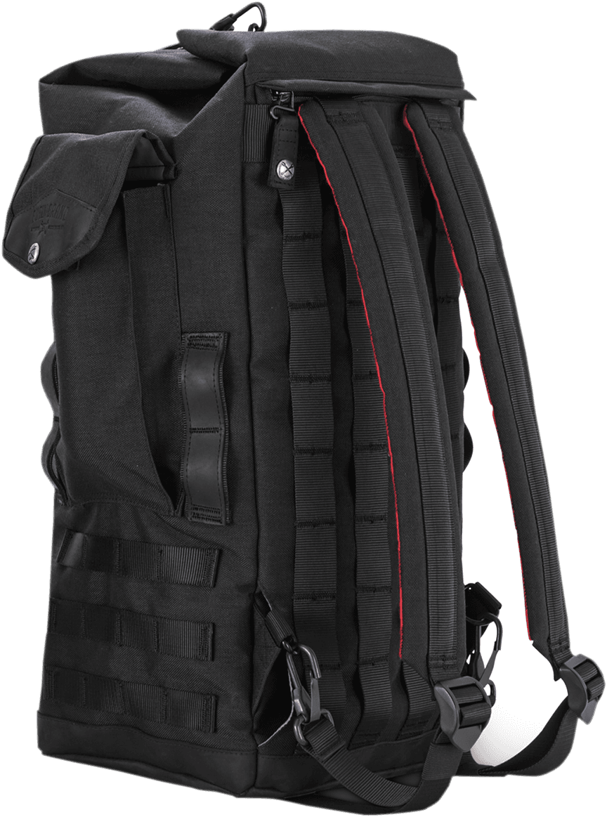 BURLY BRAND 3517-0454 Sissy Bar Backpack - Black