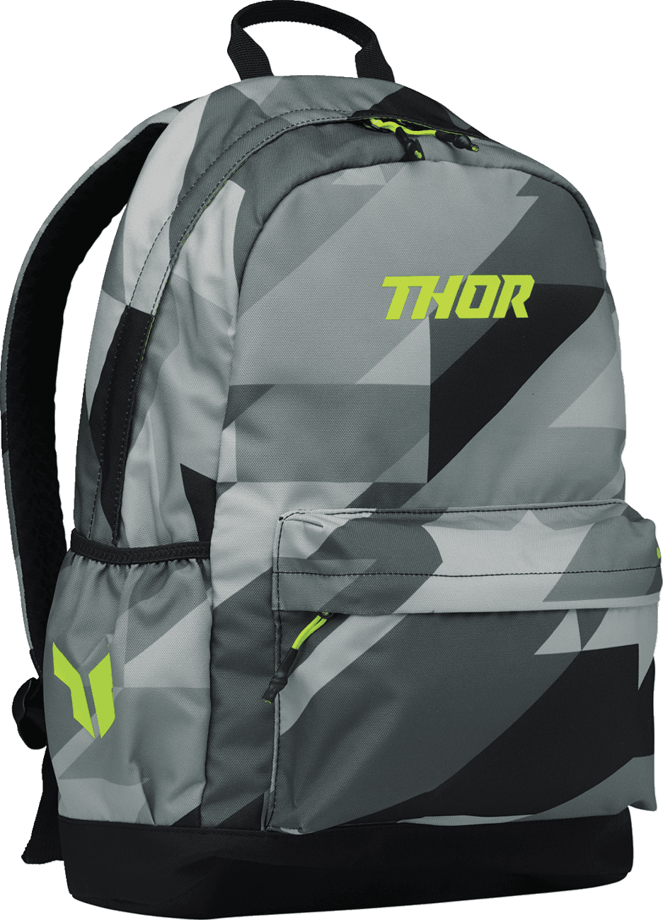 THOR 3517-0564 Varsity Backpack - Camo/Acid