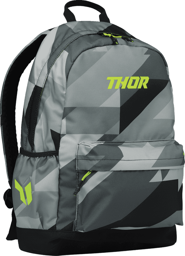 THOR 3517-0564 Varsity Backpack - Camo/Acid — image 1 of 2